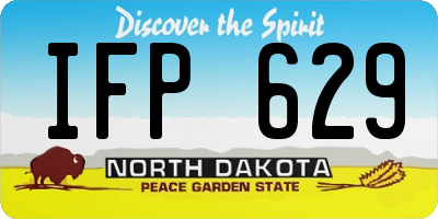 ND license plate IFP629