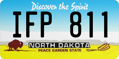 ND license plate IFP811