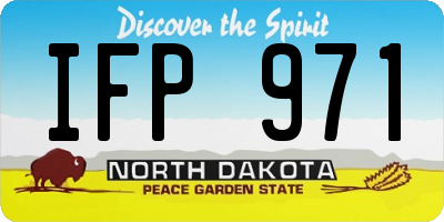 ND license plate IFP971