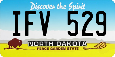 ND license plate IFV529