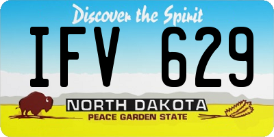 ND license plate IFV629