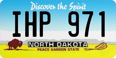 ND license plate IHP971