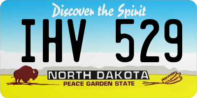 ND license plate IHV529