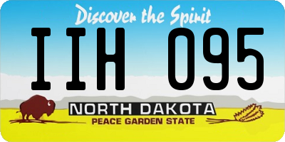 ND license plate IIH095