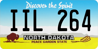 ND license plate IIL264