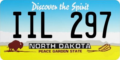 ND license plate IIL297