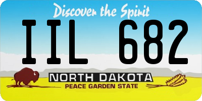 ND license plate IIL682