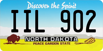 ND license plate IIL902