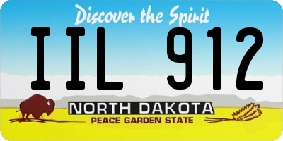 ND license plate IIL912