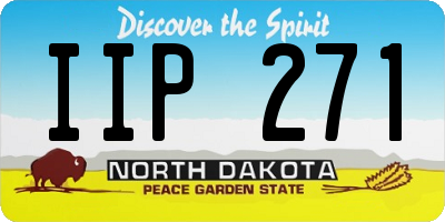 ND license plate IIP271
