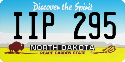 ND license plate IIP295