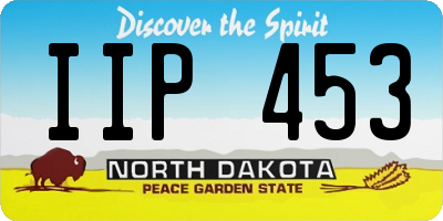 ND license plate IIP453