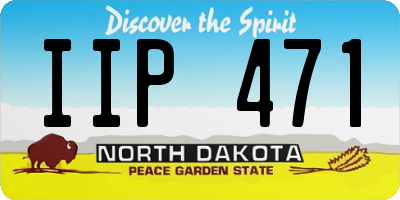 ND license plate IIP471