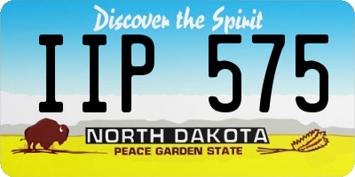 ND license plate IIP575