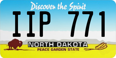 ND license plate IIP771