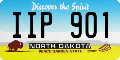 ND license plate IIP901
