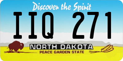 ND license plate IIQ271