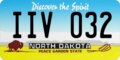 ND license plate IIV032