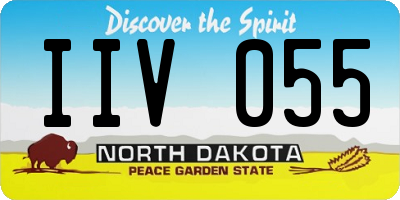 ND license plate IIV055