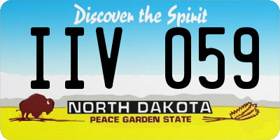 ND license plate IIV059
