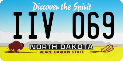 ND license plate IIV069