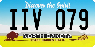 ND license plate IIV079