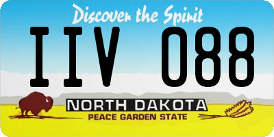 ND license plate IIV088
