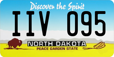 ND license plate IIV095