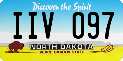 ND license plate IIV097