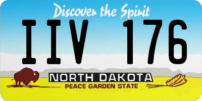 ND license plate IIV176