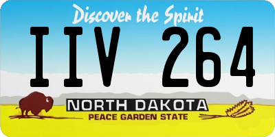 ND license plate IIV264