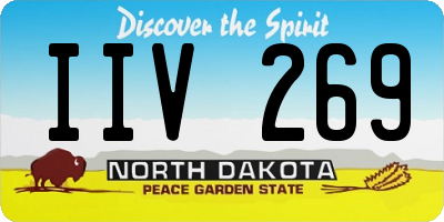 ND license plate IIV269