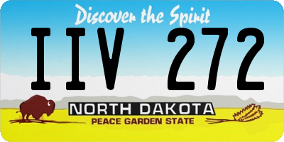 ND license plate IIV272