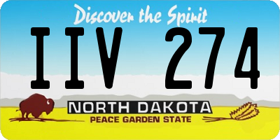 ND license plate IIV274
