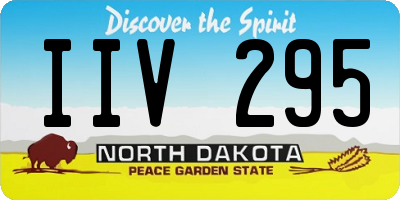 ND license plate IIV295