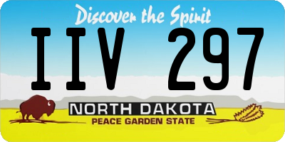 ND license plate IIV297