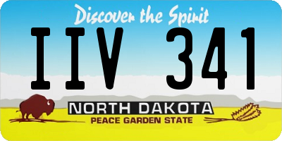 ND license plate IIV341