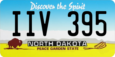 ND license plate IIV395