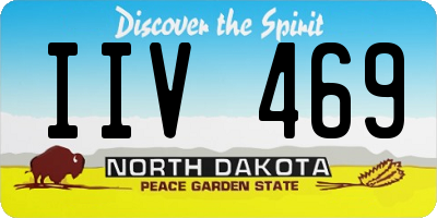 ND license plate IIV469