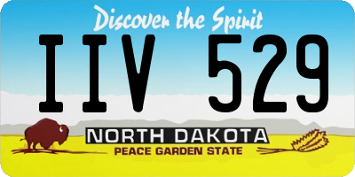 ND license plate IIV529