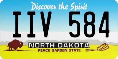 ND license plate IIV584