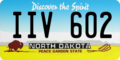 ND license plate IIV602