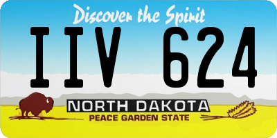 ND license plate IIV624