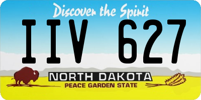 ND license plate IIV627