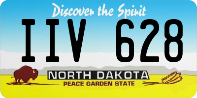 ND license plate IIV628