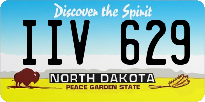 ND license plate IIV629