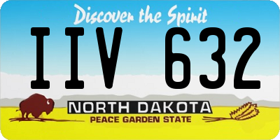 ND license plate IIV632