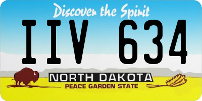 ND license plate IIV634