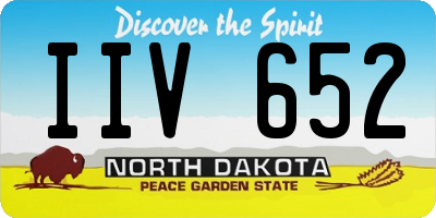 ND license plate IIV652