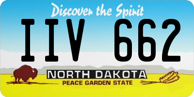 ND license plate IIV662